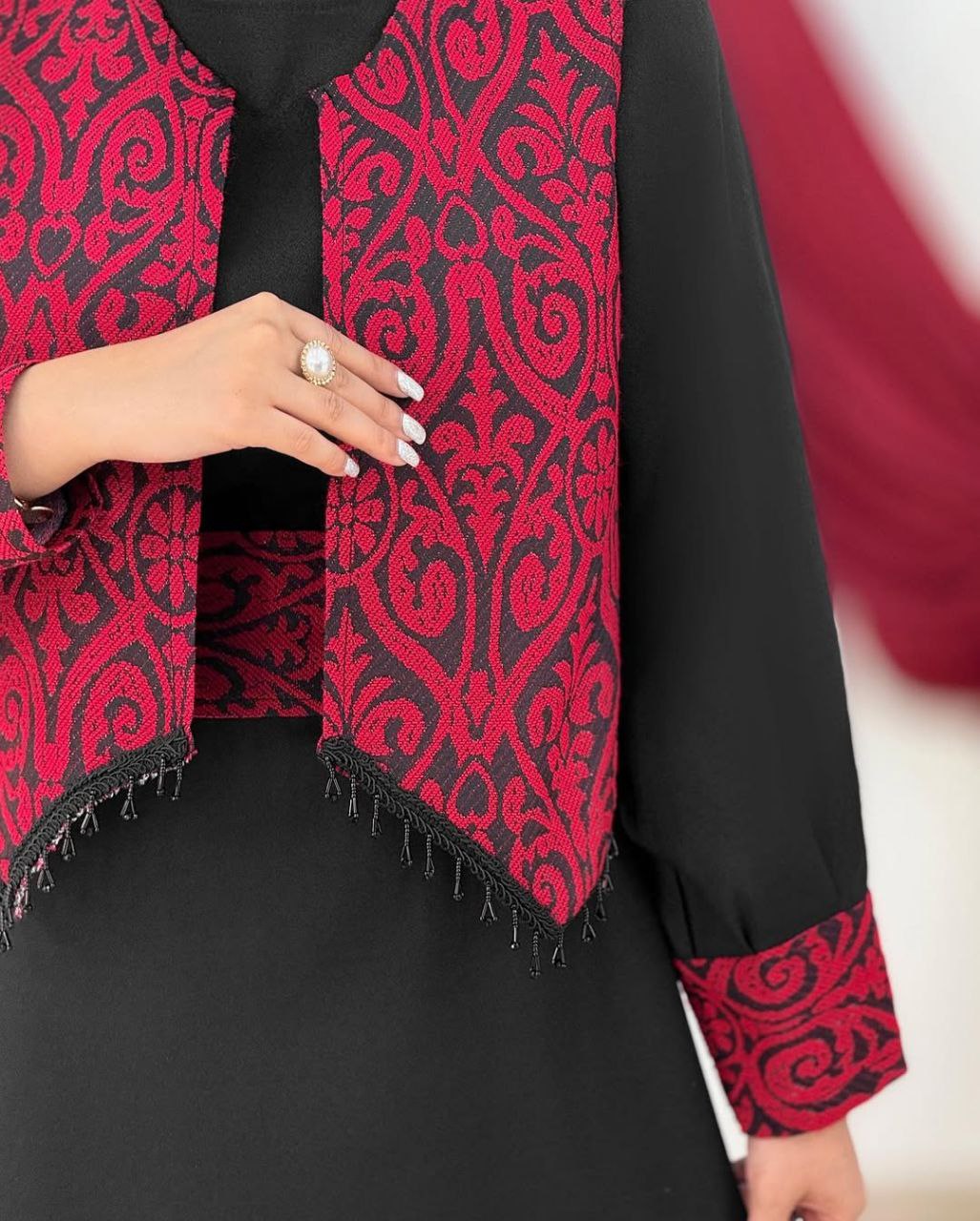 ست جلیقه و پیراهن